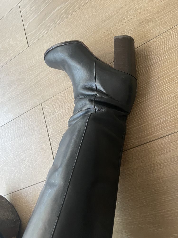 Vendo botas pele Massimo Dutti