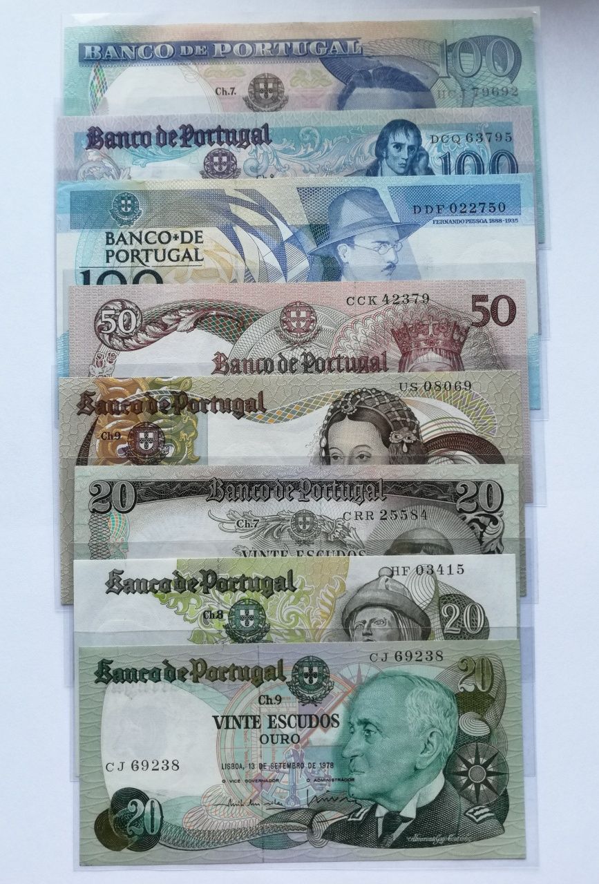 Notas dos escudos