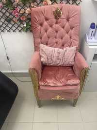 Cadeiras venda rosa veludo