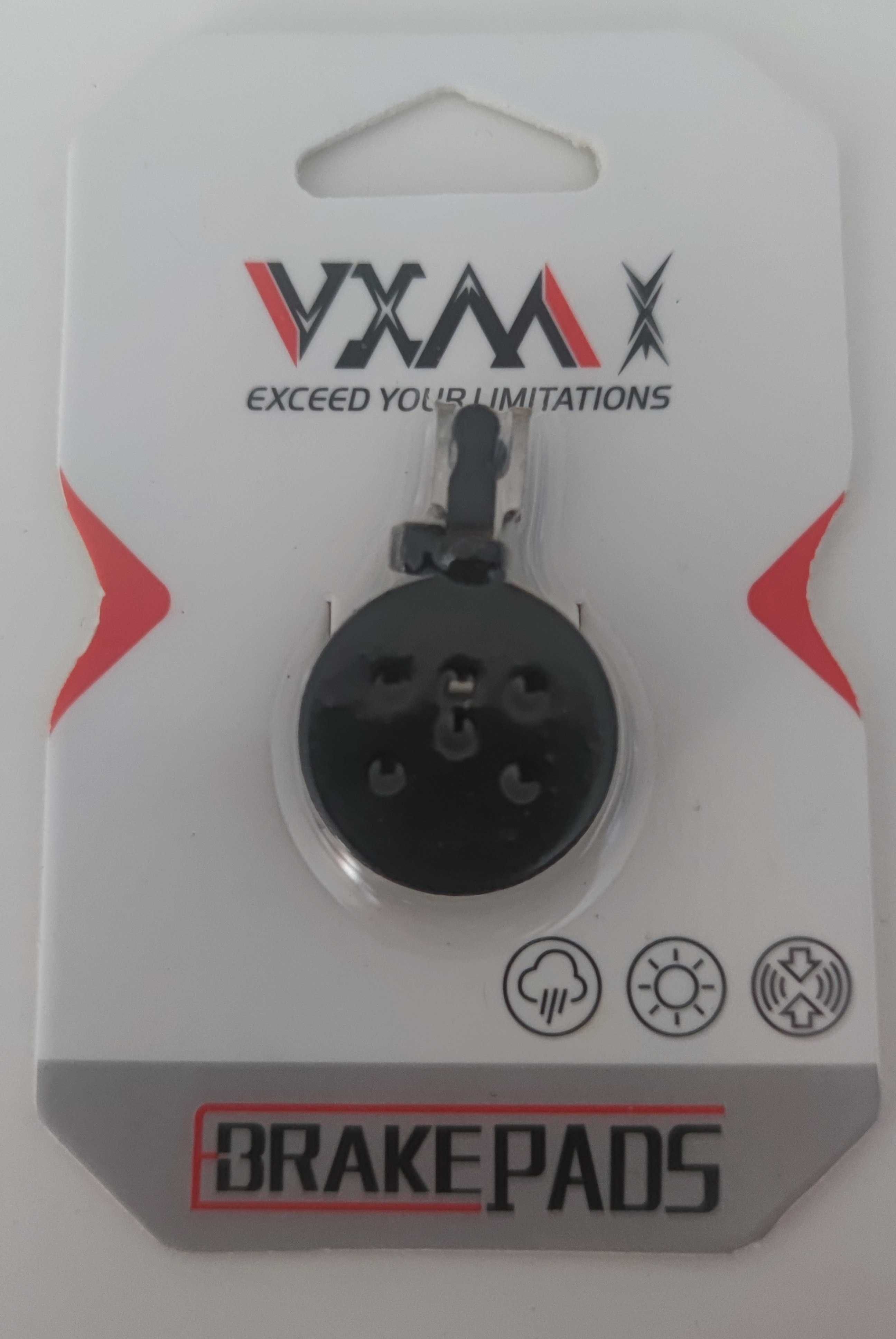 Klocki hamulcowe 2szt. VXM 02B hulajnoga, rower MTB, półmetaliczne