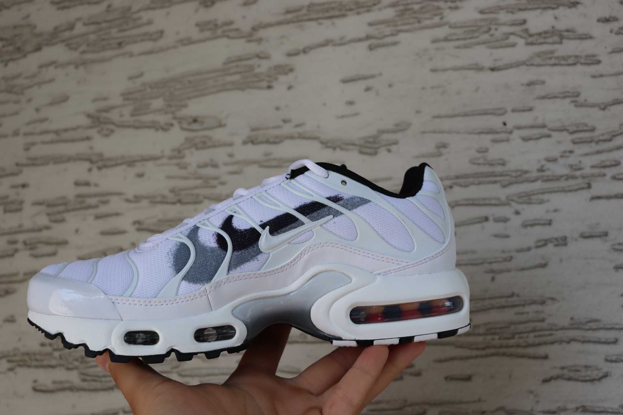 Nike Air max Plus White double swoosh 38.5 *NOWE*