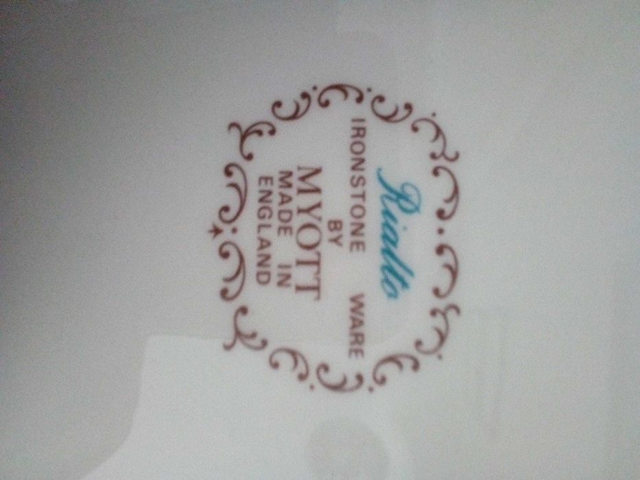 Serviço Inglês Vintage Rialto Blue - Ironstone Ware By Myott