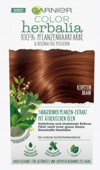 Garnier Color Bursztynowy Brąz Farba Ziołowa