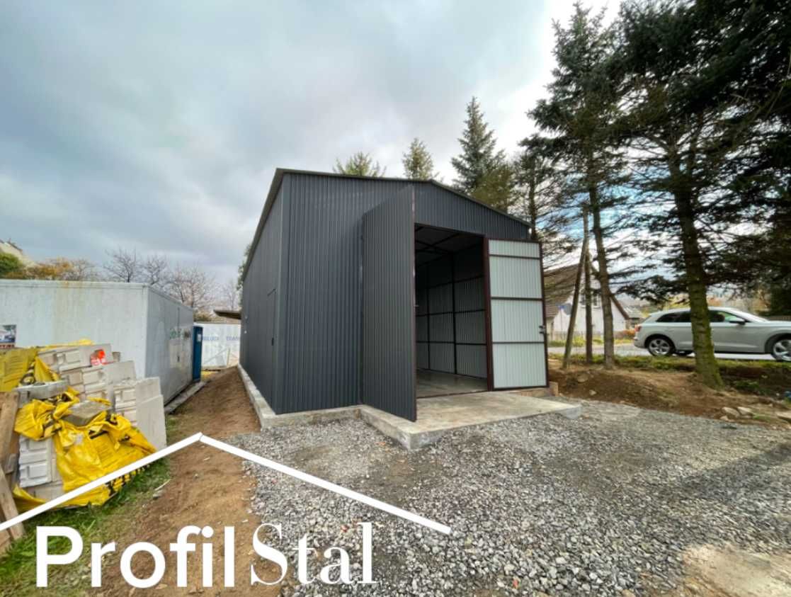 Garaze blaszane garaz hala 6x12,6x9,6x10,6x15,6x20,6x25 wzmocniony