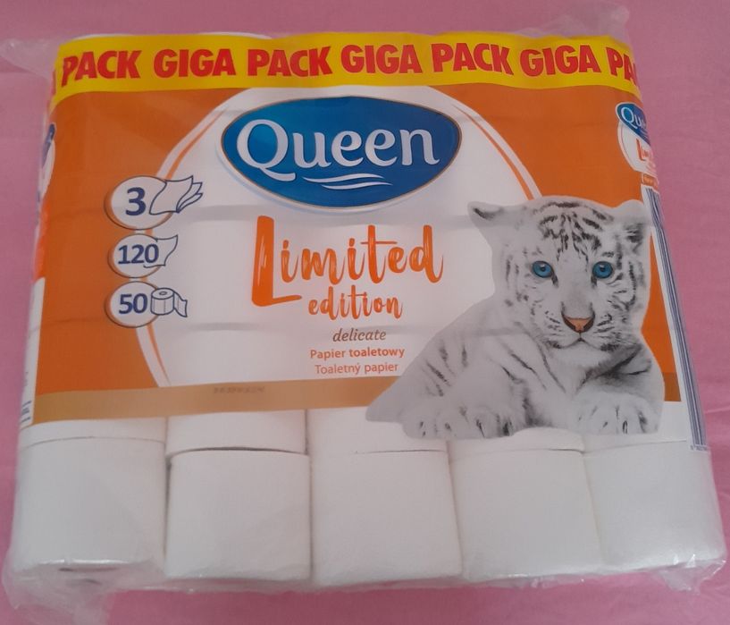 Papier toaletowy giga pack 50 rolek 3 warstwowy 120 listkow