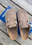 "Buty męskie i damskie" Birkenstock Brązowe chodaki Roz 39