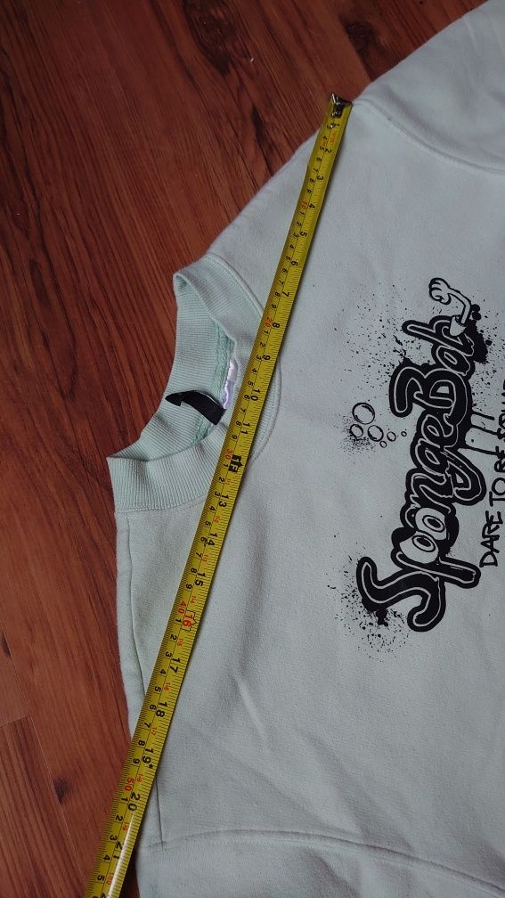 Bluza Divided SpongeBob H&M S Jasny seledyn S unisex