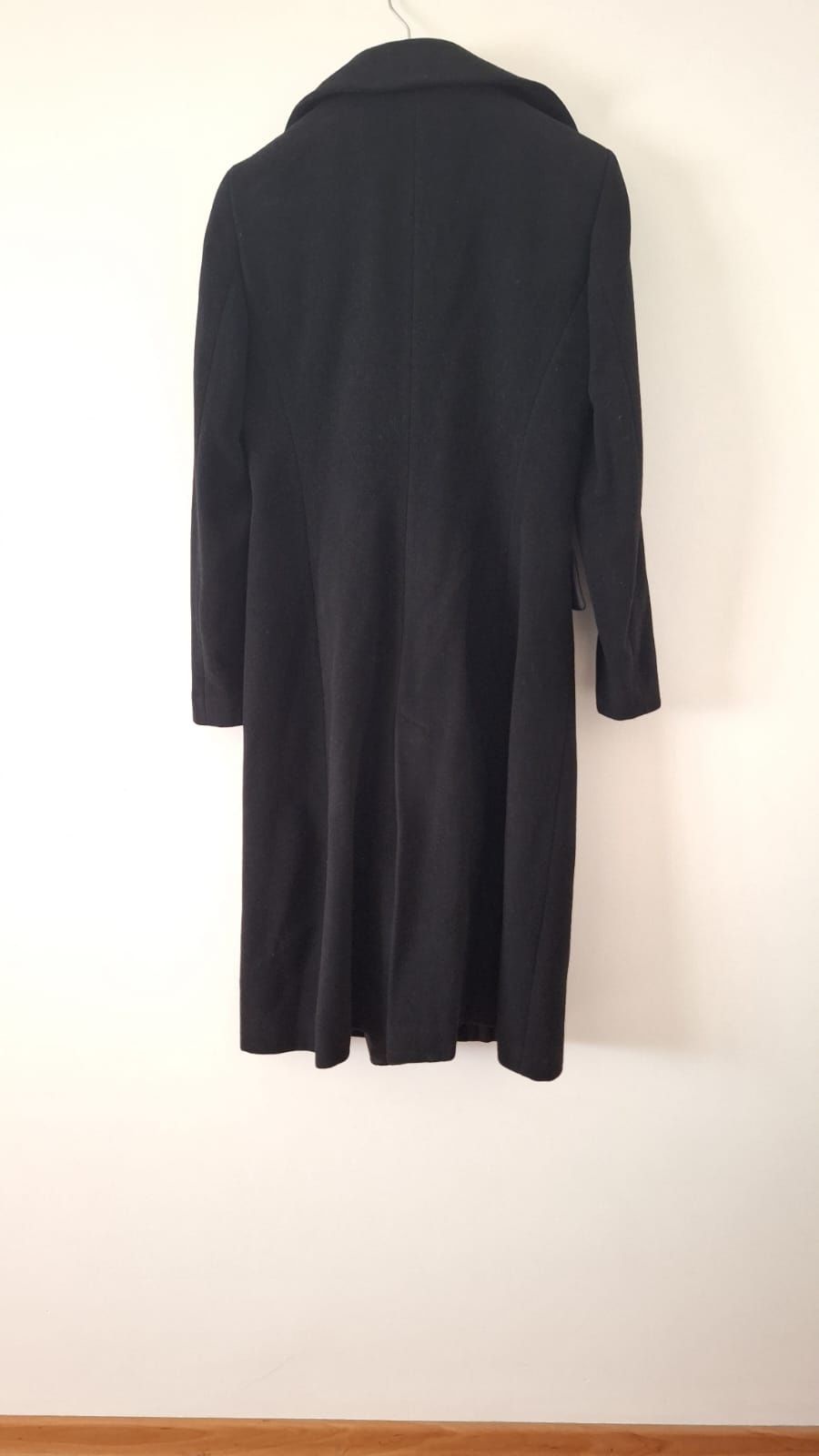 Sobretudo senhora Preto Tam. L - Zara