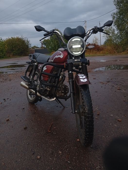 Альфа мустанг мт-02 125