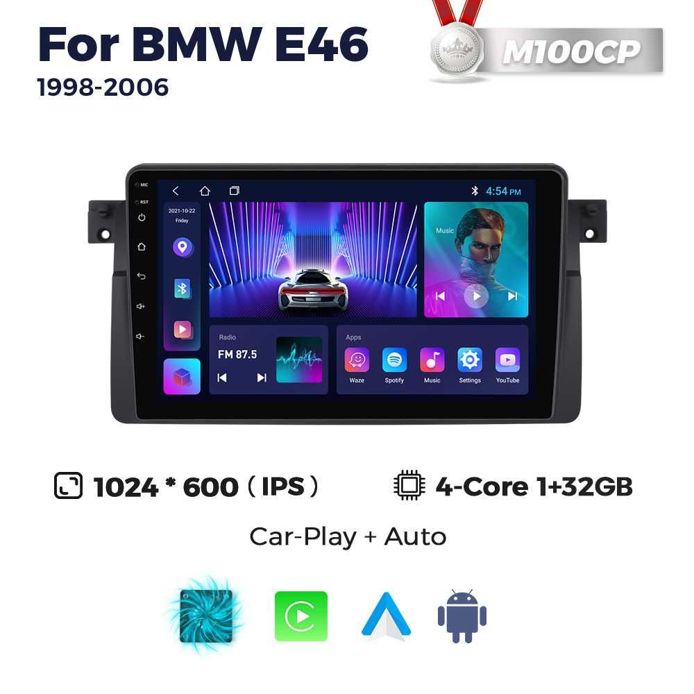 Штатна магнітола  мультимедія BMW E46 Android GPS навігація
