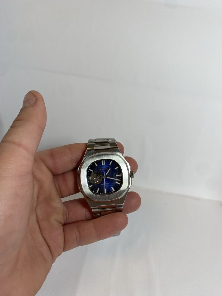 Zegarek automatyczny Seiko mod nautilus open heart otwarte serce nh38