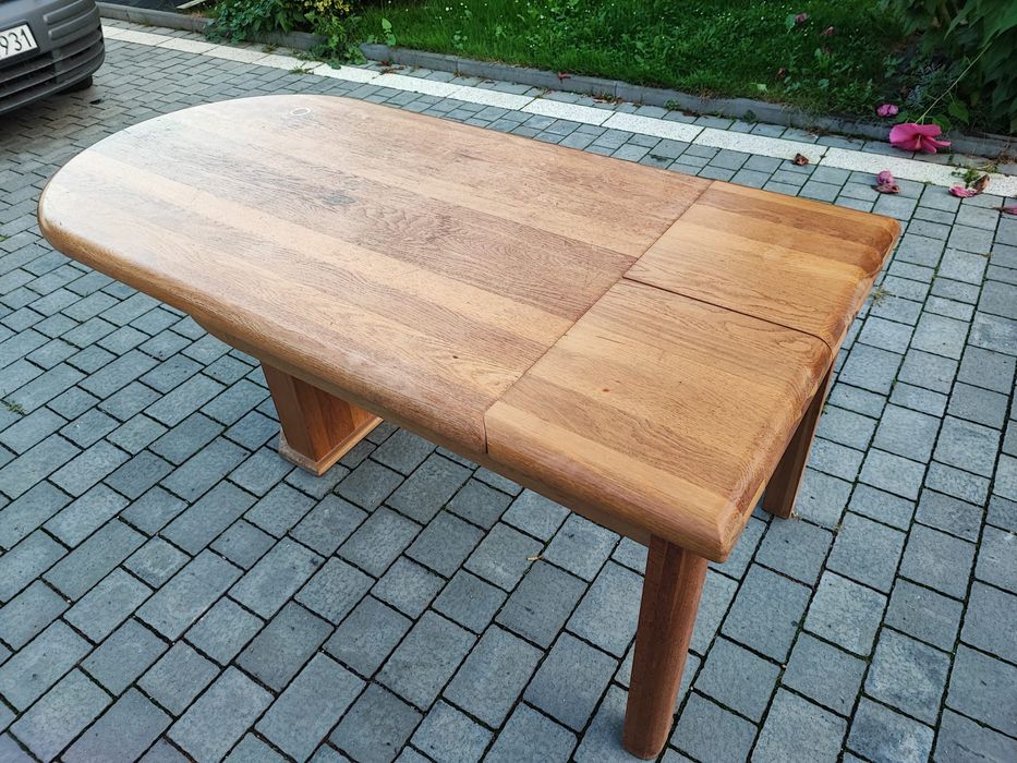 Solidny dębowy stół rozkładany kuchenny Okazja