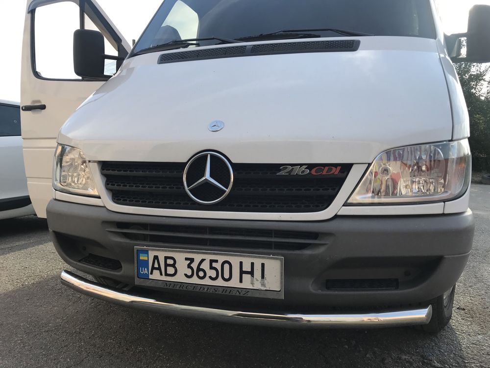 Кенгурятник для Mercedes Sprinter 2000-2006