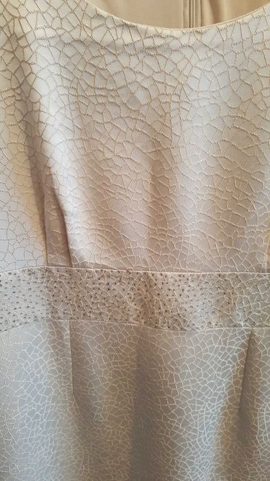 Sukienka i bolerko roz.44, kryształki, elegancki zestaw,idealny