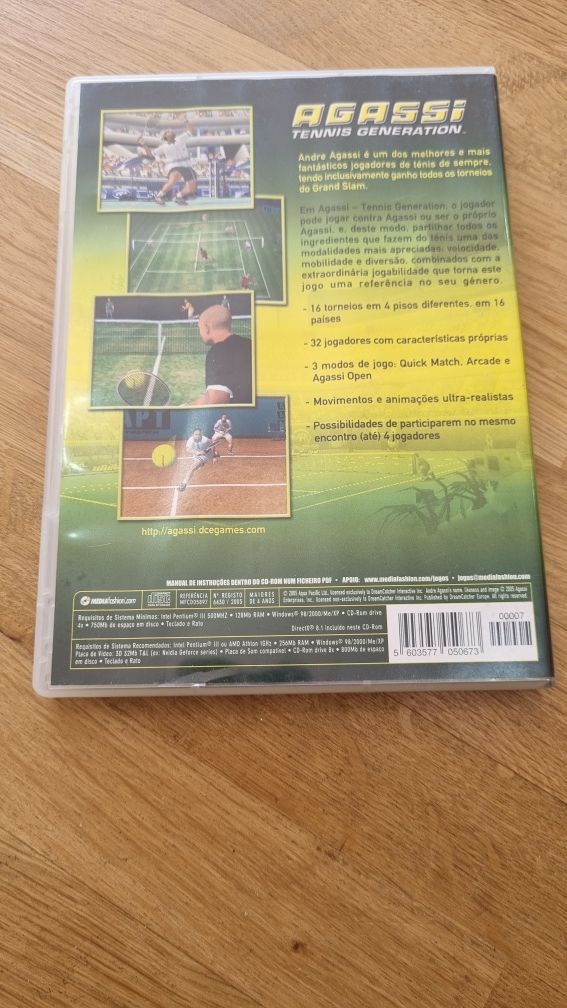 Jogo de pc agassi