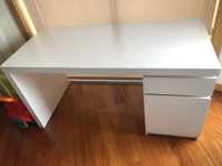 Secretaria mesa malm branca ikea