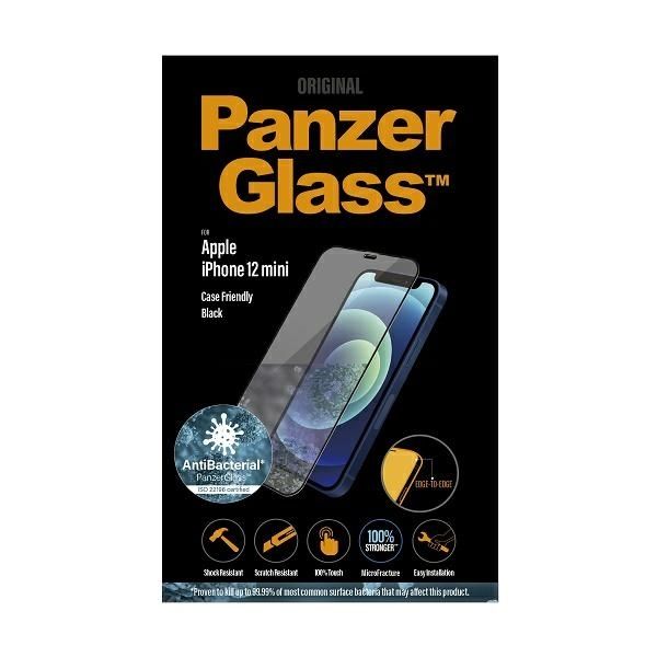 Panzerglass E2E Super+ Iphone 12 Mini Case Friendly Antibacterial