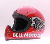 BELL moto 3 - Personalizado (peça única) NOVO