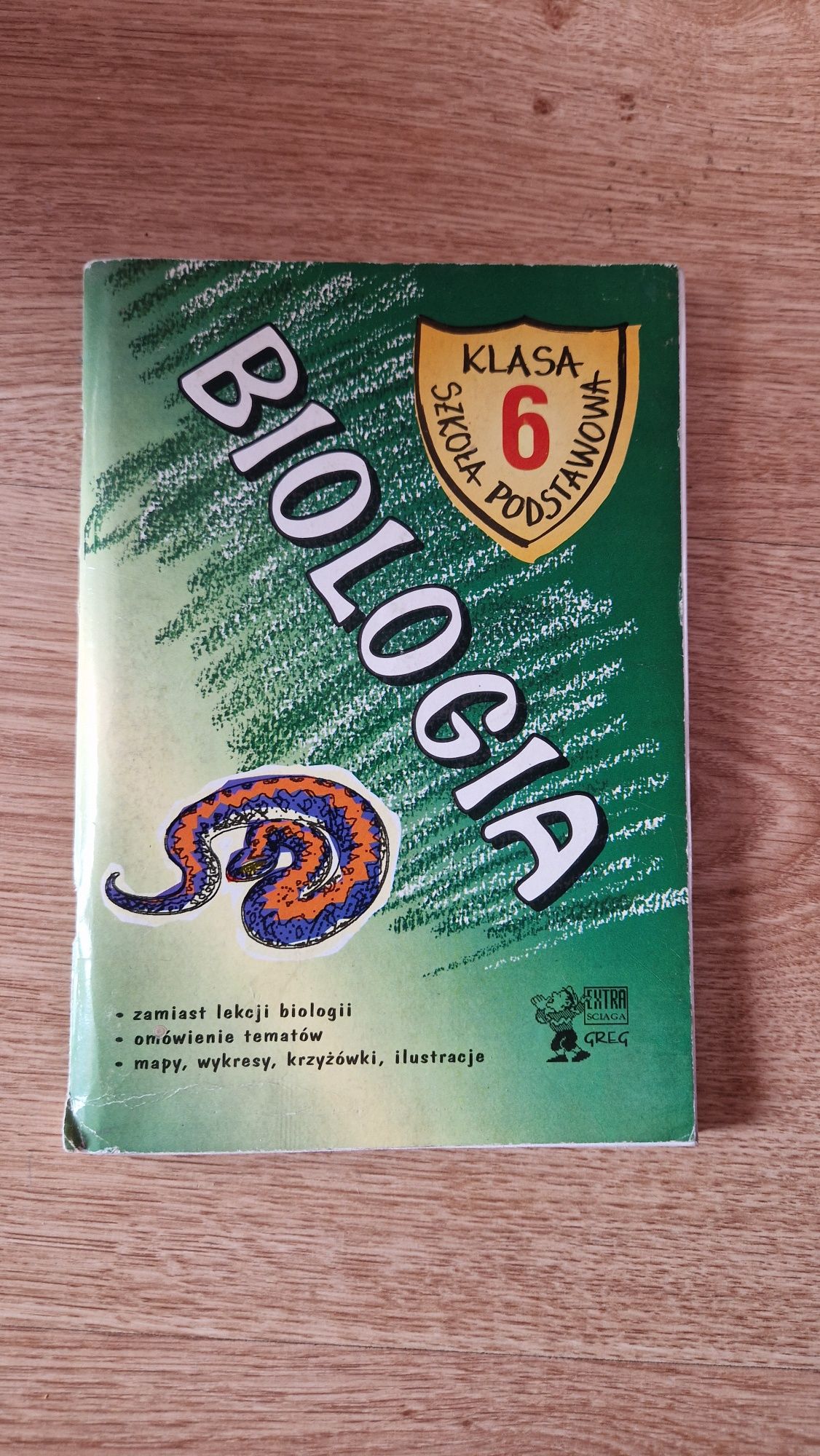 Biologia klasa 6 szkoła podstawowa Bogusława Urbanik Zbigniew Urbanik