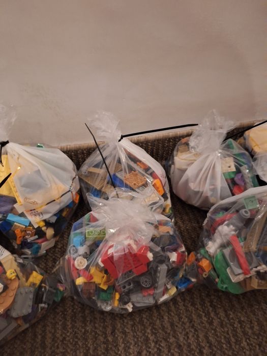 Lego na kilogramy Minecraft i Mario