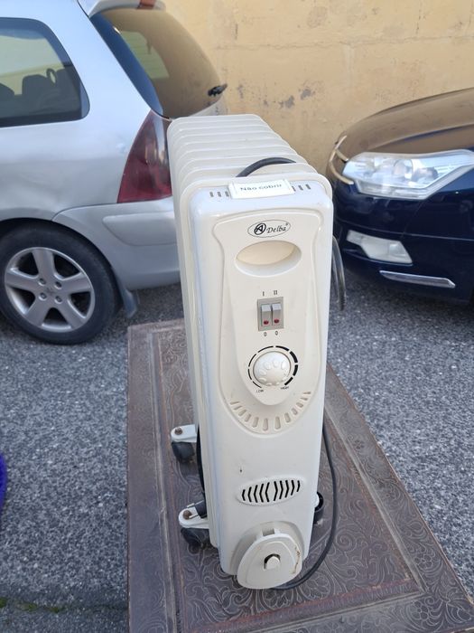 Aquecedor electrico a óleo