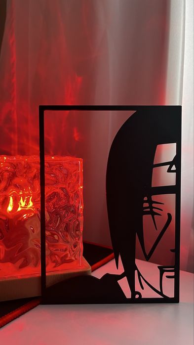Картина 3Д пластикова, по аніме Наруто. Персонаж:  Itachi Uchiha