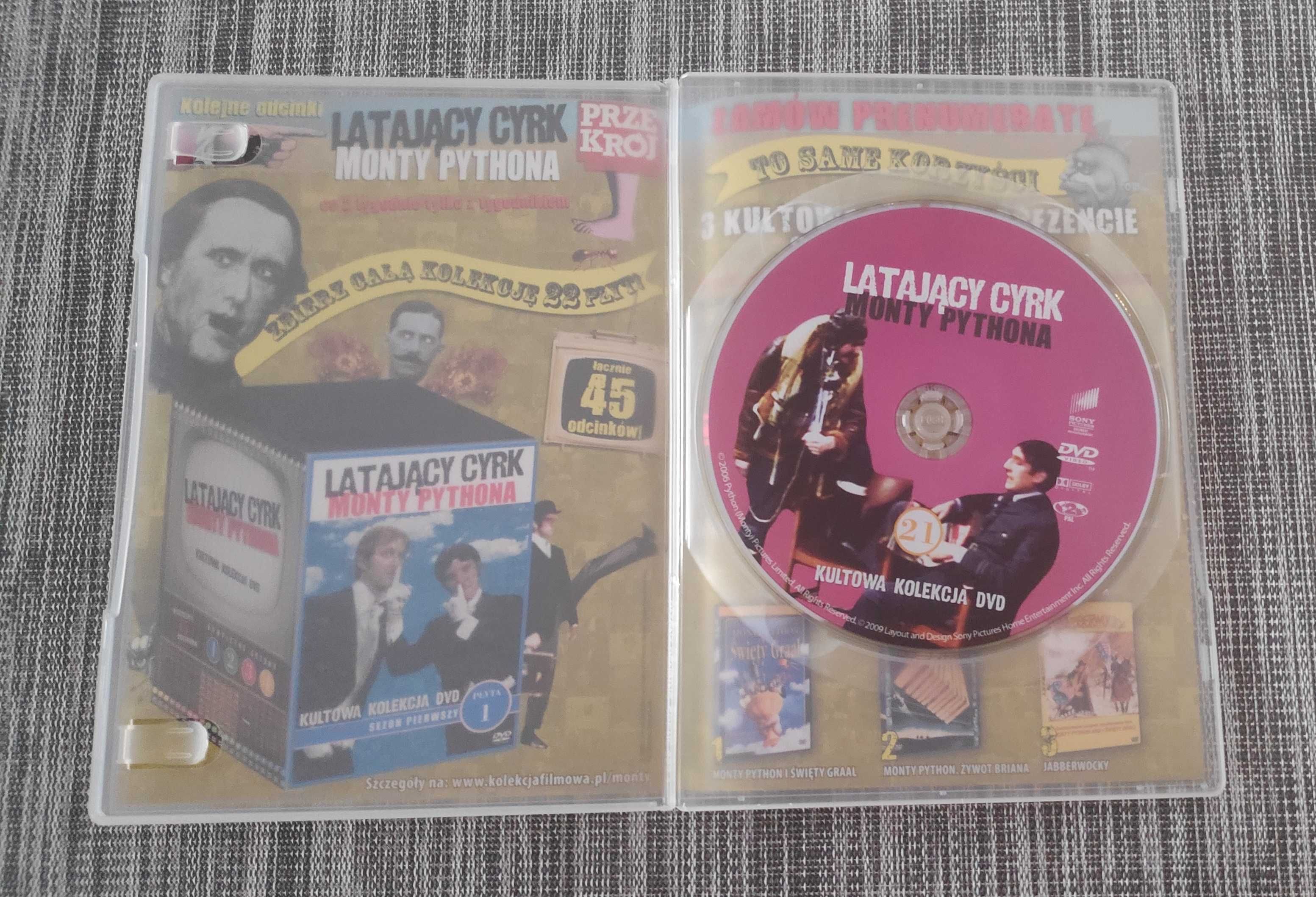 Latający cyrk Monty Pythona Płyta 21 Film na DVD