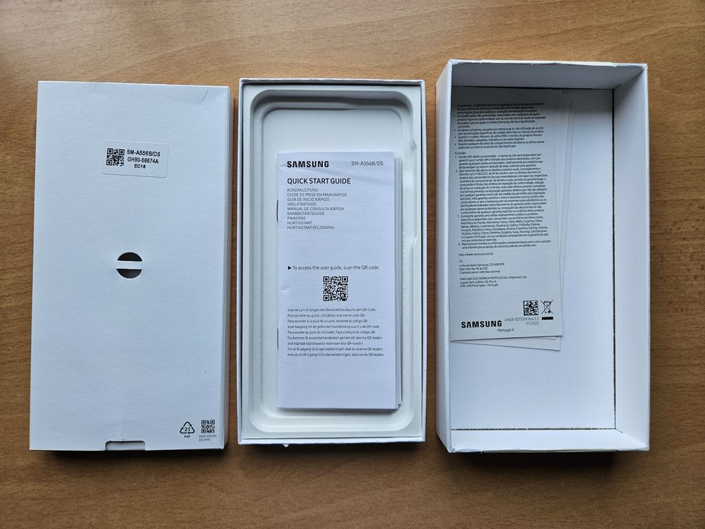 Samsung A55 5G nao usado