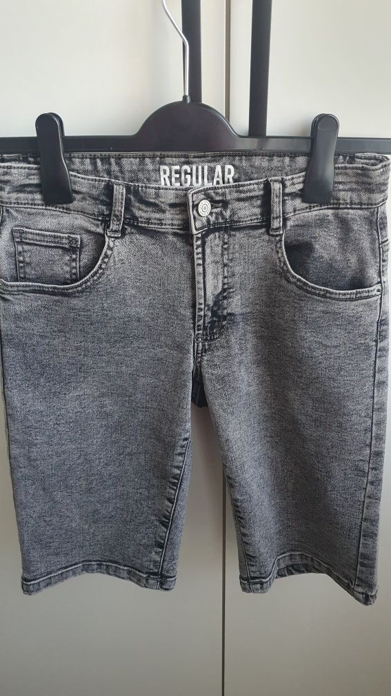 Szorty jeansowe krótkie spodenki 164 CoolClub Smyk  stan idealny