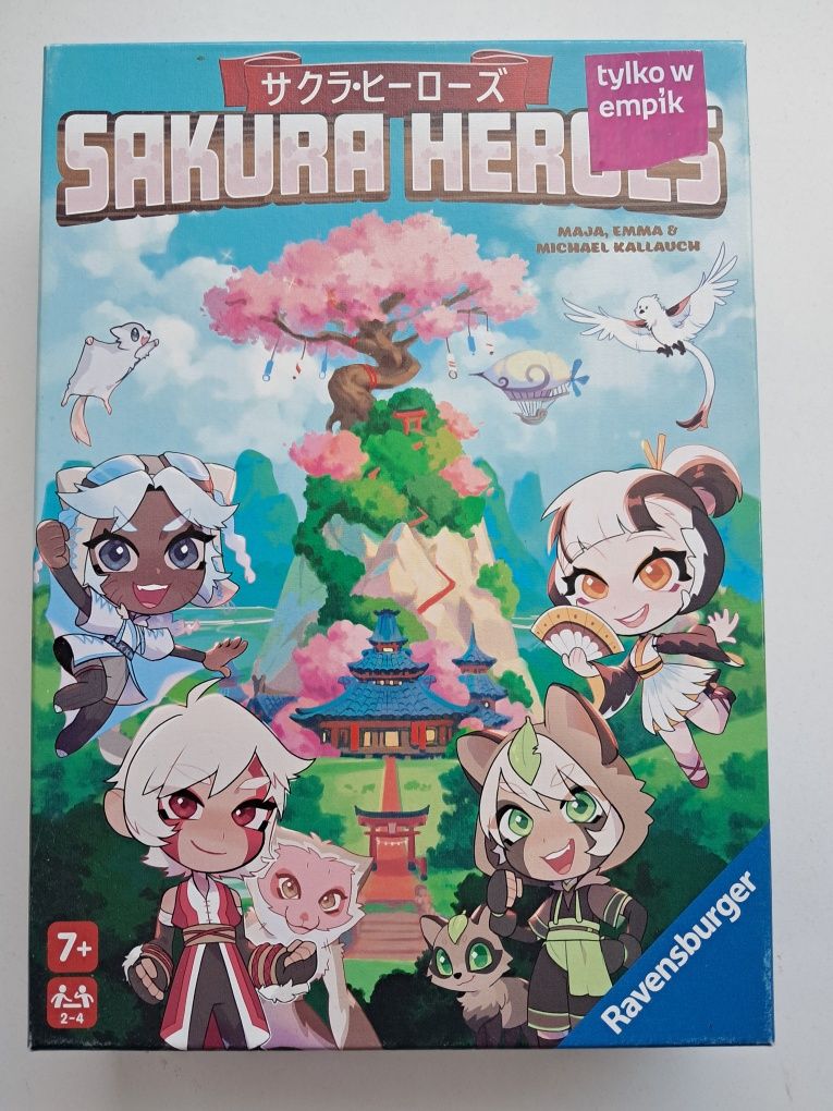 Sakura Heroes gra planszowa Ravensburger
