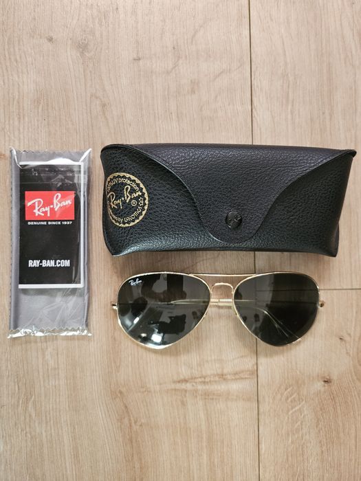 Óculos Aviator Dourados RayBan