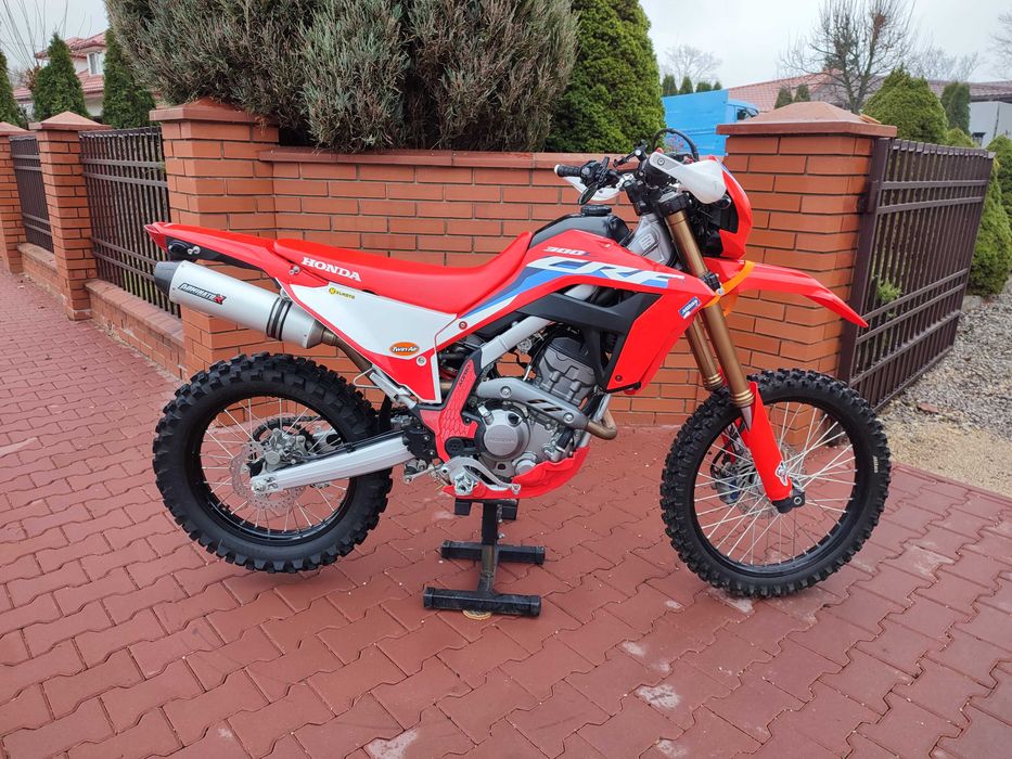 Honda CRF 300L 2023r 36km, max. wyposażenie, YSS, Dominator