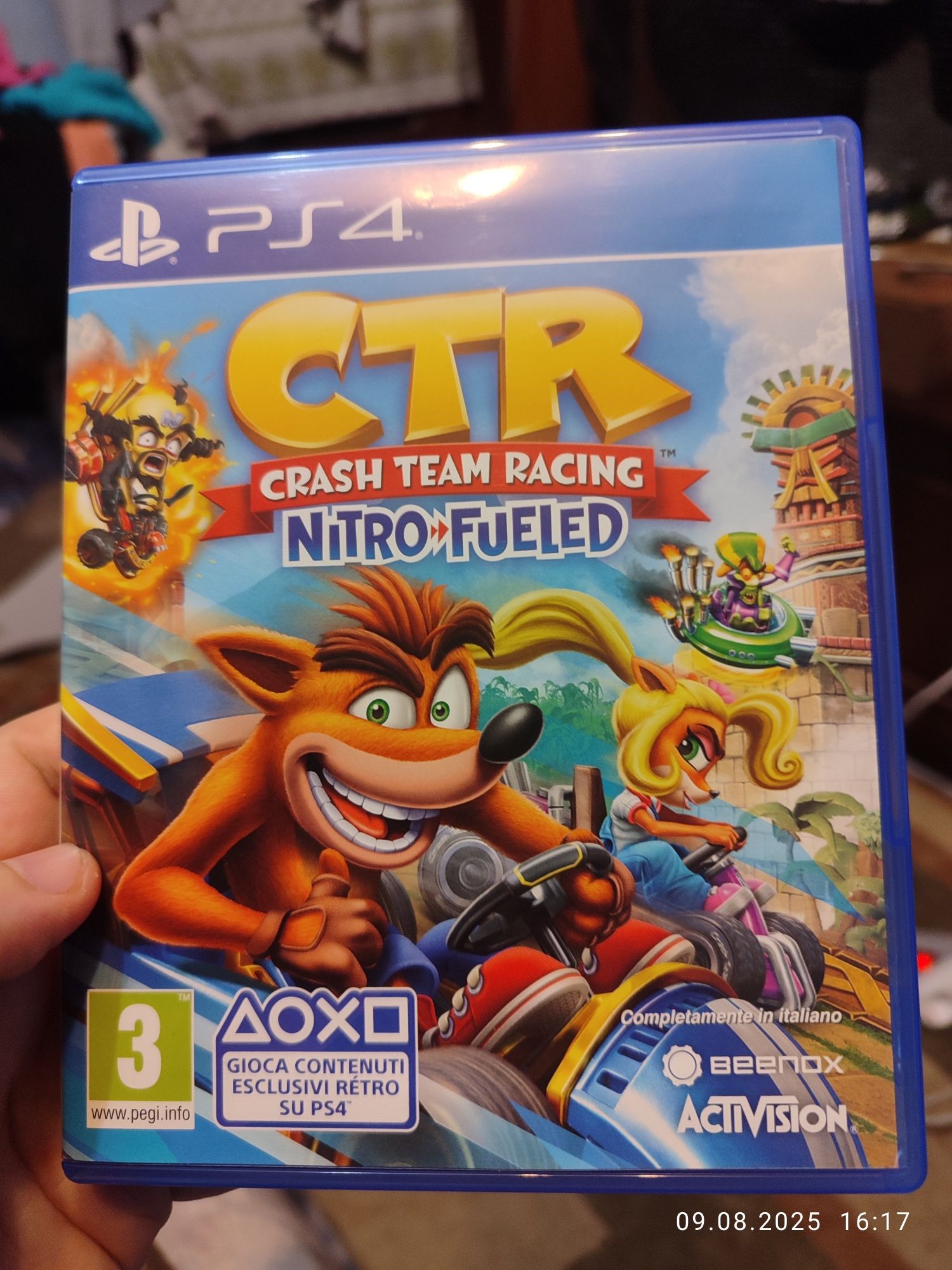 Crash time rising CTR NIRTO fueled ps4