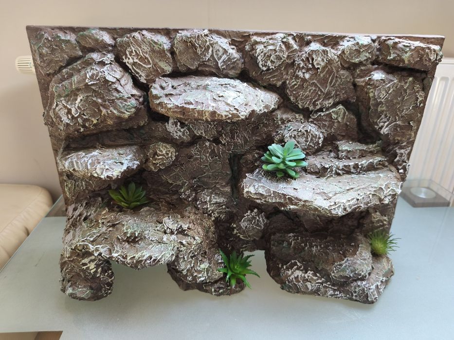 Ścianka do terrarium