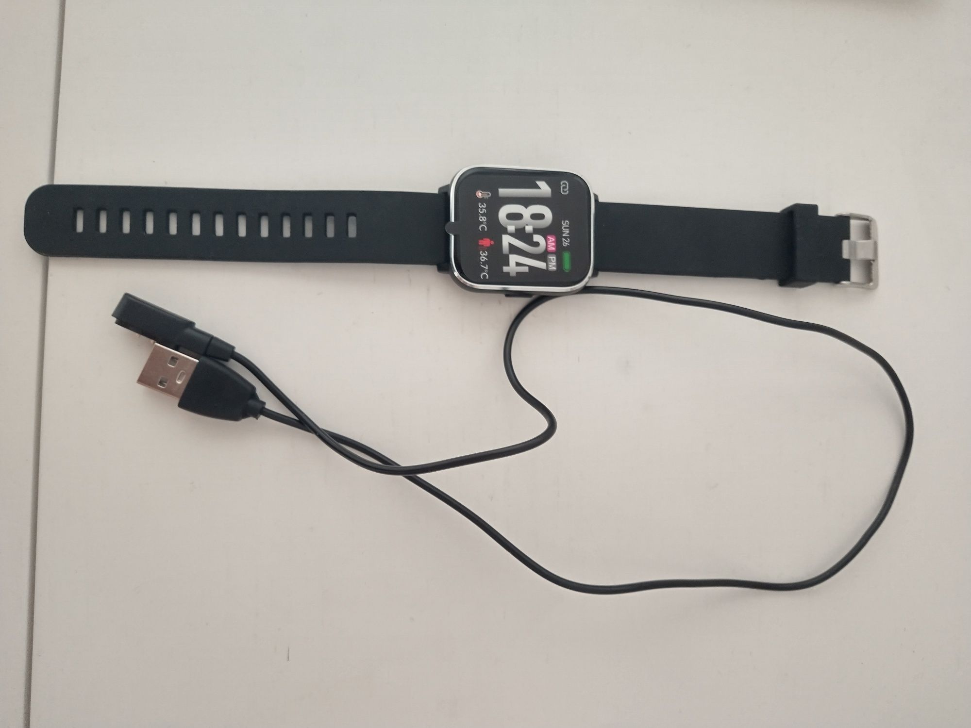 Smartwatch com medição de temperatura corporal