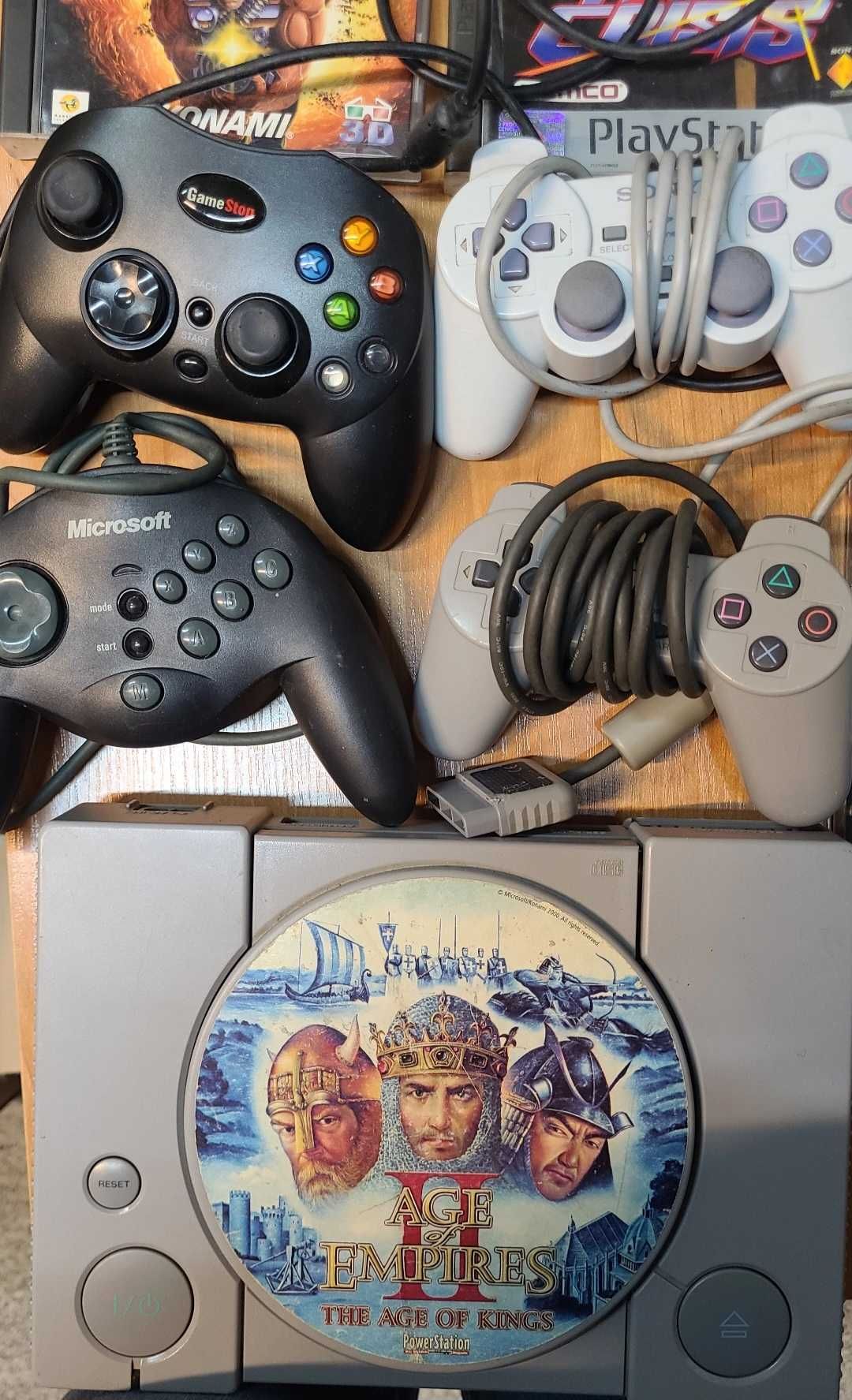Kolekcjonerska Konsola PlayStation 1 Cały Zestaw