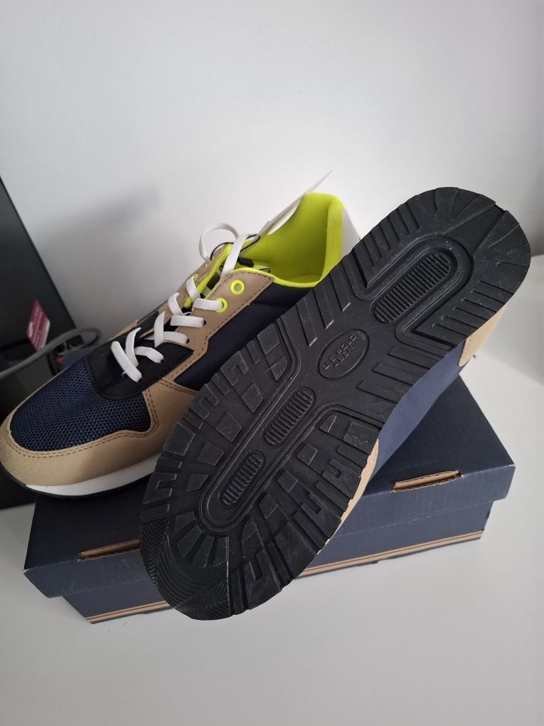 Sneakersy U.S. Polo Assn. - Nobik NOBIK008 DBL-BEI03 rozmiar 39