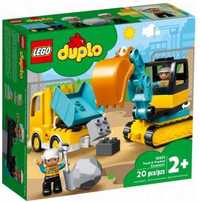 Lego Duplo 10931 Ciężarówka i Koparka Gąsienicowa