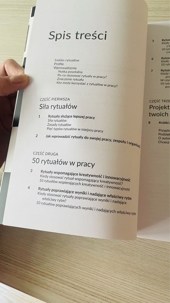 Kreatywne rytuały przydatne w pracy, książka