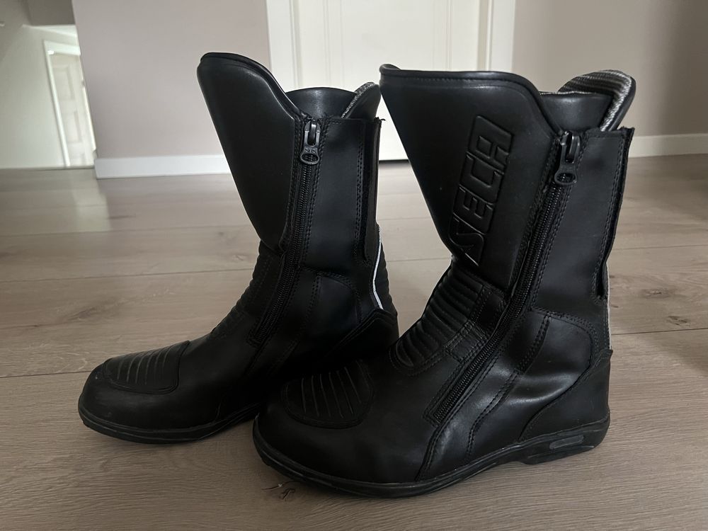 Buty motocyklowe rozm 43 czarne seca