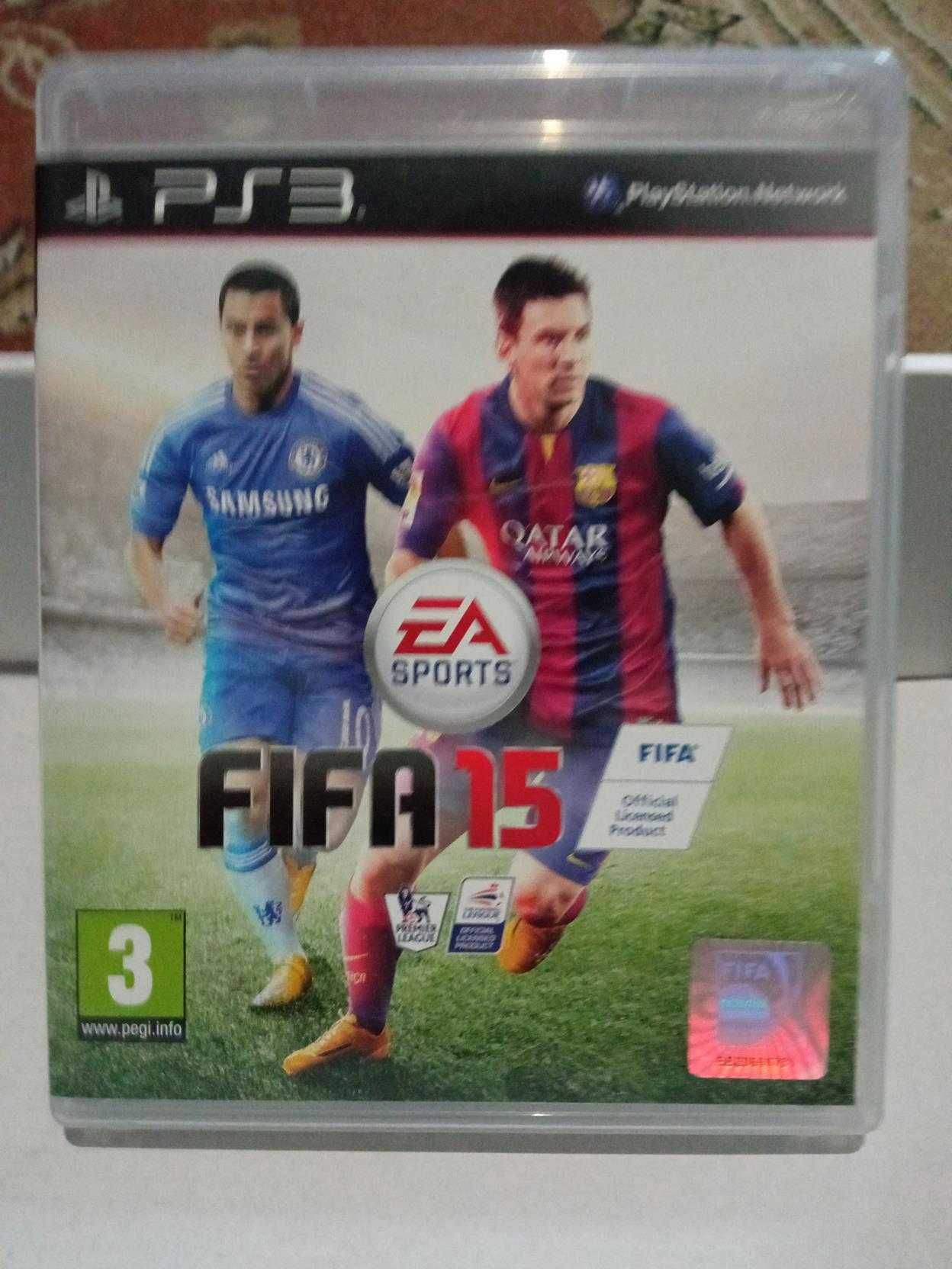 Gra FIFA 15 PS3 piłka nożna sportowa messi 2015 + pudełko