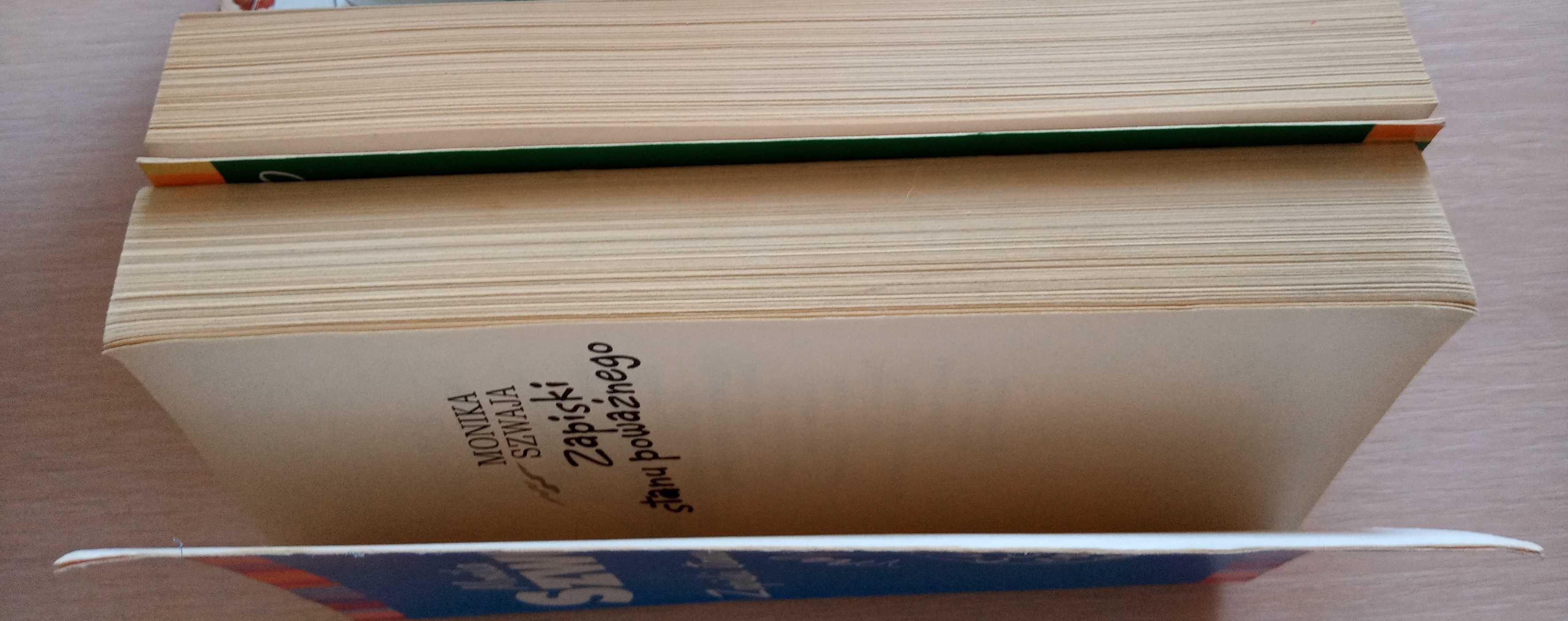 Książki: "Zapiski stanu poważnego" i "W poszukiwaniu zapachu snów"
