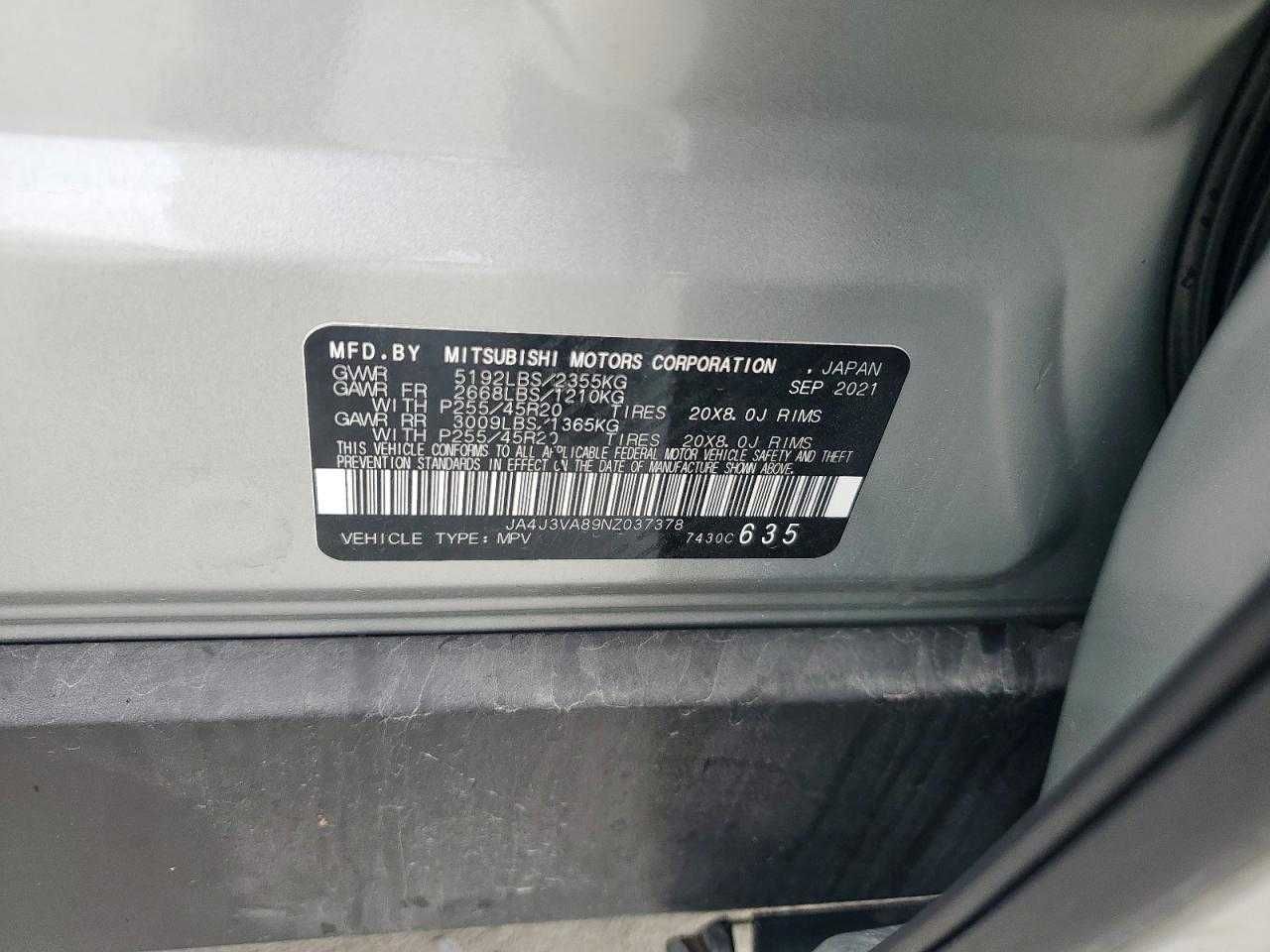 2022 Mitsubishi Outlander SEL