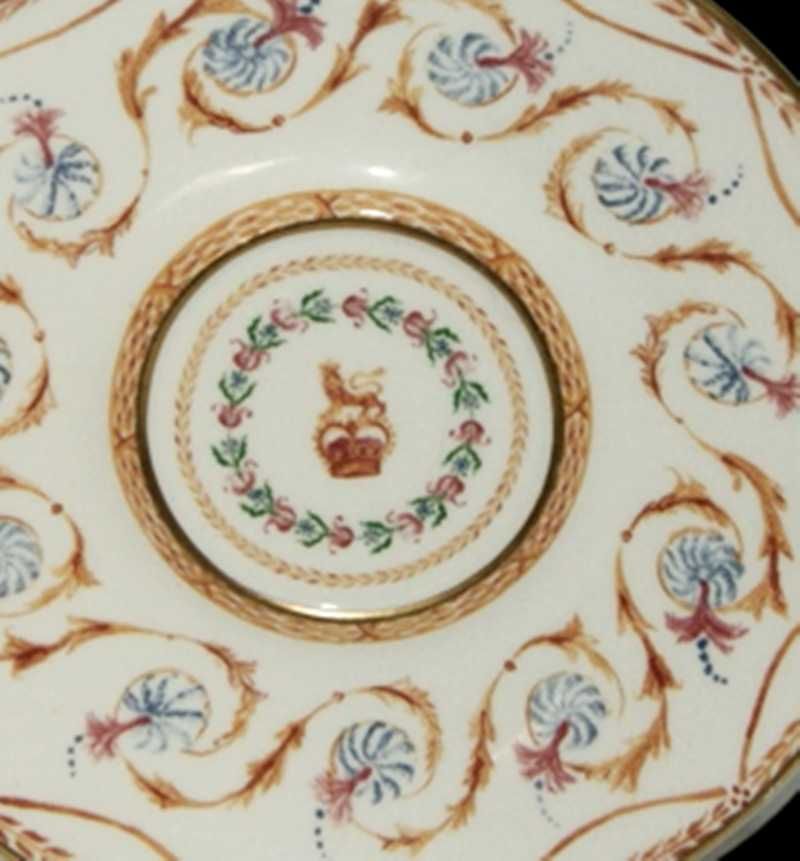 The Royal Collection porcelana angielska talerz kolekcjonerski