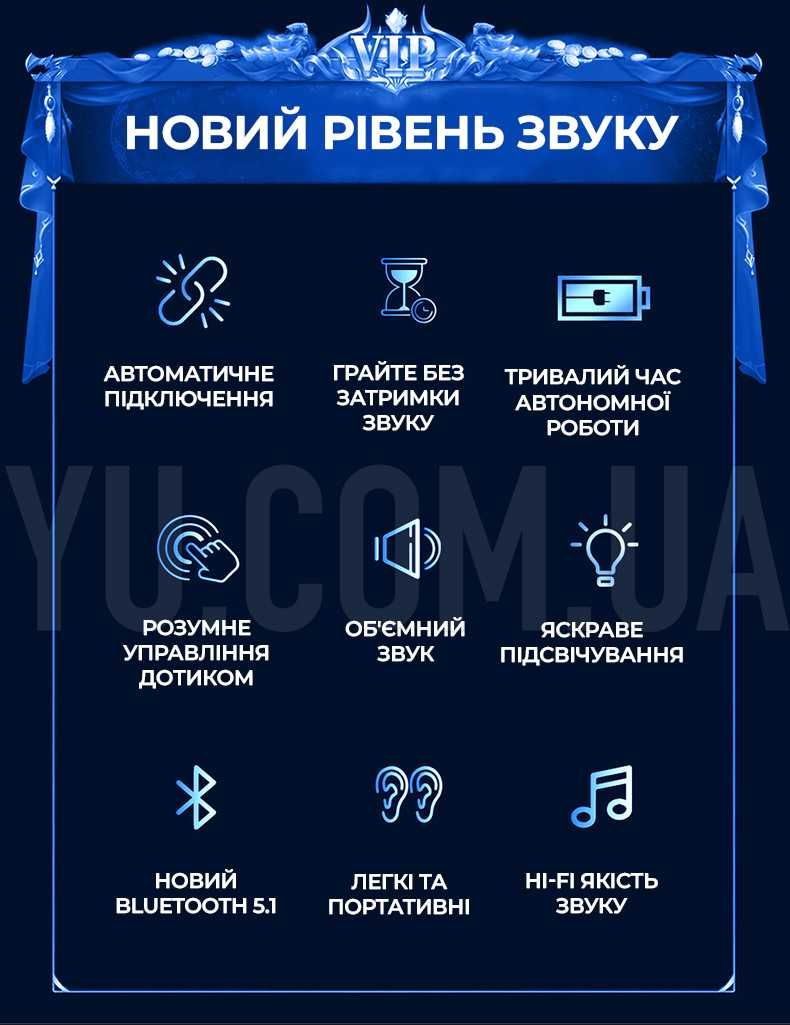 Акция! Беспроводные наушники | Bluetooth навушники AIR PRO 60