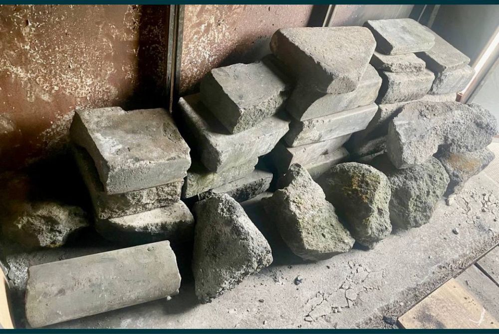 Графіт часів СССР блоки та стрижні