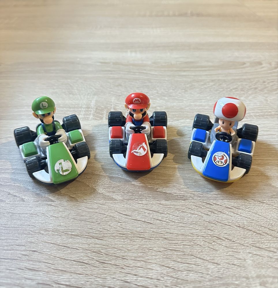 3 Bonecos Super Mario Kart
