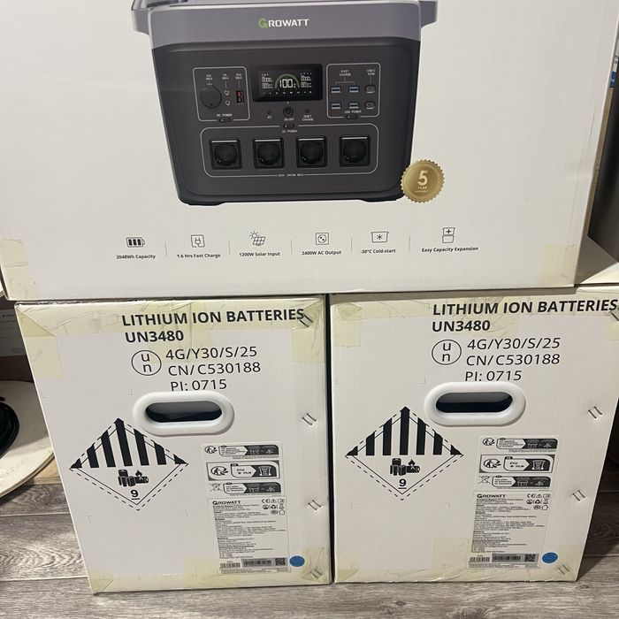 Зарядна станція Growatt INFINITY 2000 PRO (в наявності) нова!