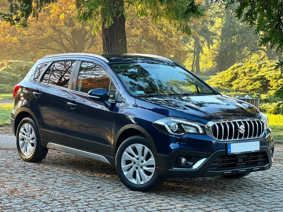 Suzuki SX4 S-Cross PREMIUM 1.4 BoosterJet 129KM,Salon Polska,BEZWYPADKOWY,Bogata Wersja