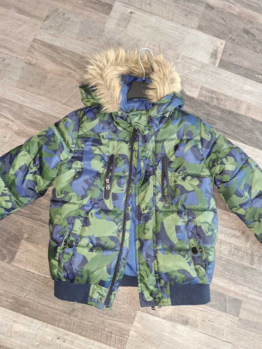 Kurtka chłopięca 110 116